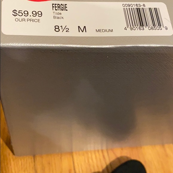 Fergie Tilde Black Heel Sandal, 8,5 - Picture 9 of 10